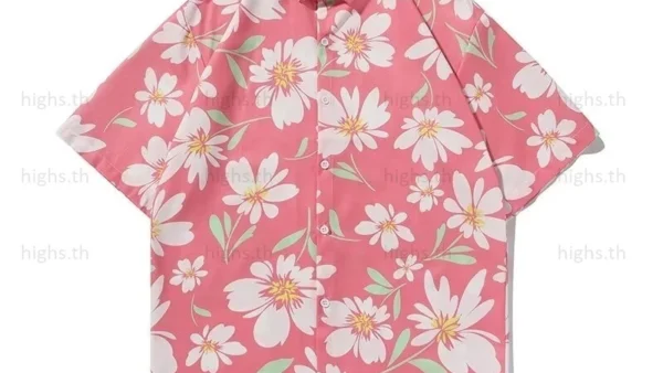 รีวิว เสื้อเชิ้ตลายดอกสีชมพู สไตล์ฮาราจูกุ ไอเทมลับรับซัมเมอร์ ใส่แล้วเท่ไม่ซ้ำใคร!