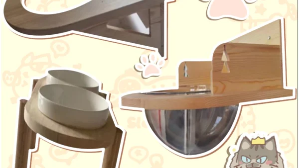 Wooden pet furniture and accessories
