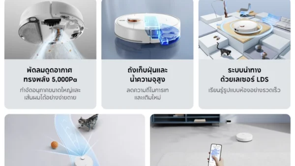 รีวิว Xiaomi Mi Mijia Robot Vacuum Mop S40c หุ่นยนต์ดูดฝุ่นตัวจบ แรงดูดสะใจ ถูสะอาดเหมือนมีแม่บ้านส่วนตัว